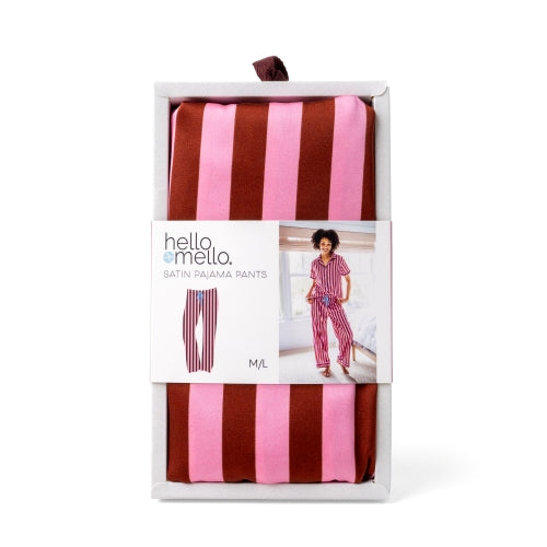 Hello Mello Mon Cheri Satin Pajama Lounge Pants