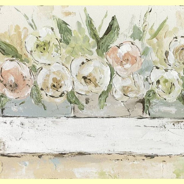 Pastel Flower Box Lumbar Pillow Swap