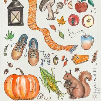 Wet It Autumn Glow Swedish Cloth