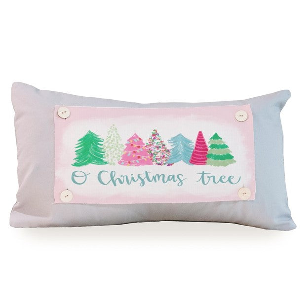 O Christmas Tree Pillow Swap Lumbar Pillow Swap