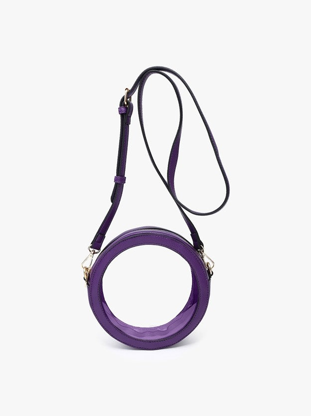 Jen & Co. Lilibet Clear Circle Crossbody