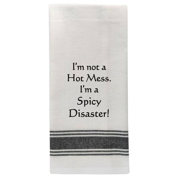 Wild Hare Bistro Towel Spicy Disaster