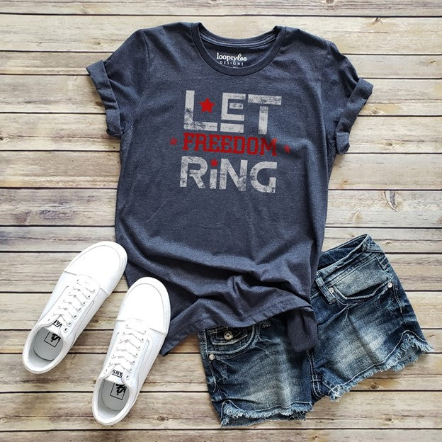 Let Freedom Ring Tee | America Short Sleeve Tee