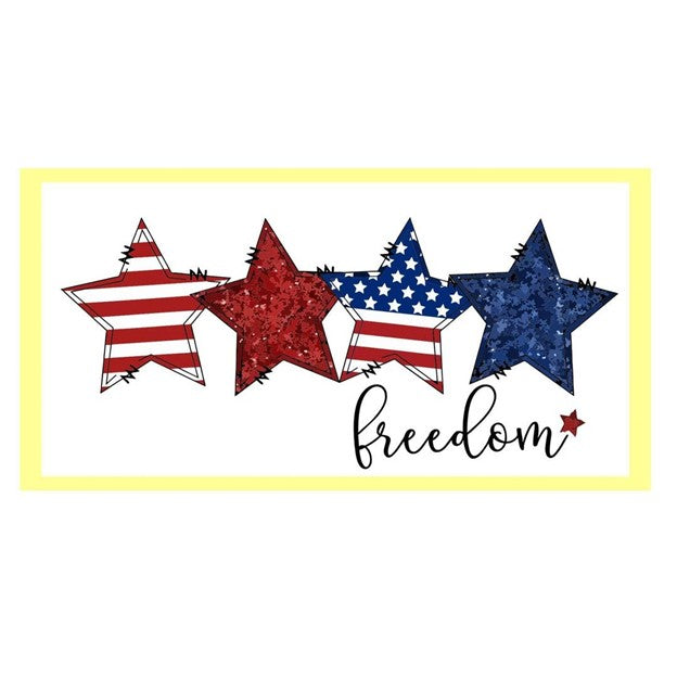 Freedom Stars Pillow Swap