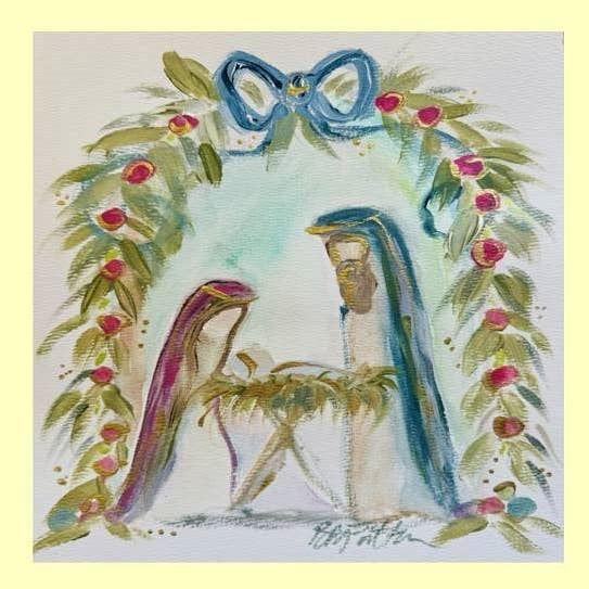 Bridgett Garland Nativity Swap