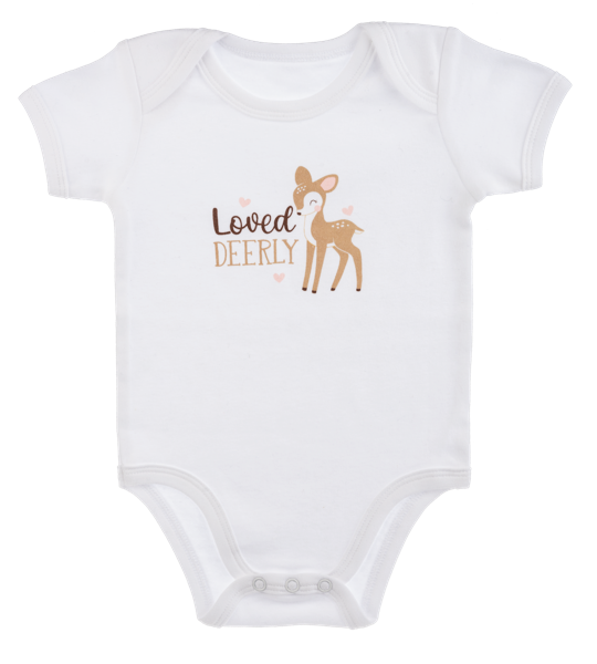 Flurry Reindeer Diaper Shirt Onesie