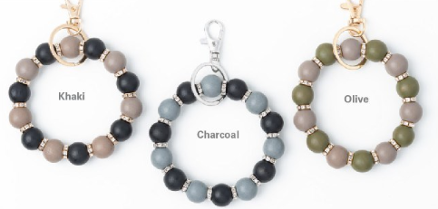 Simply Noelle Beaded Key Ring