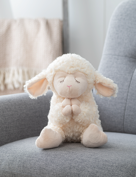 Lamb with Bedtime Prayer