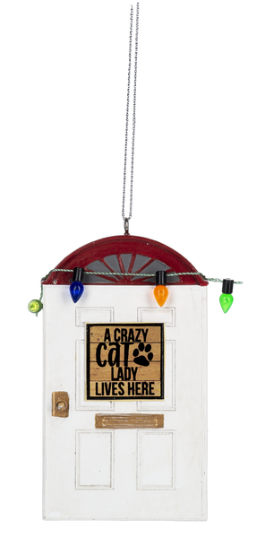 Crazy Cat Lady Ornament