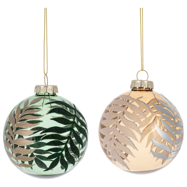 Leaf Ball Ornament