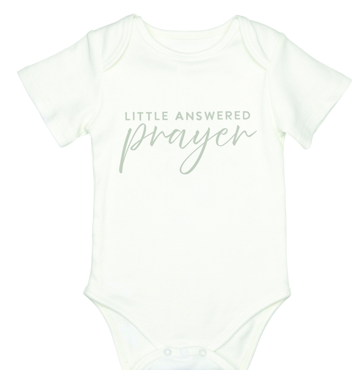Snapshirt-Answered Prayer Onesie