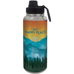 Happy Place 34oz Canteen