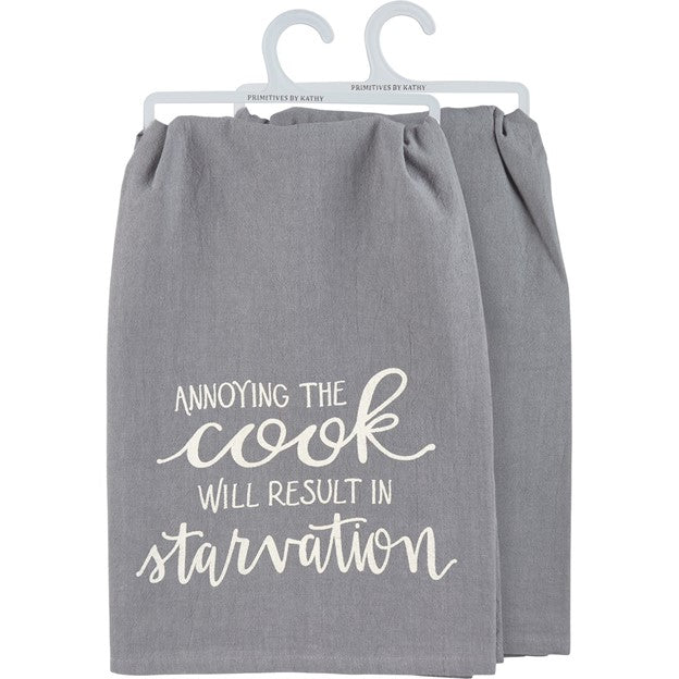 Kitchen Towel - Will Result In Starvation