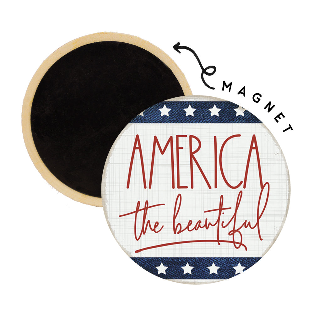America The Beautiful Magnet