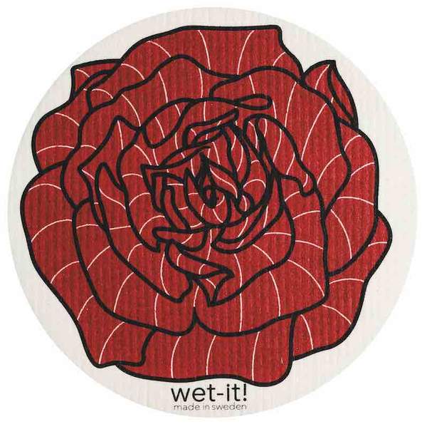 Wet It! Rose Round Cloth