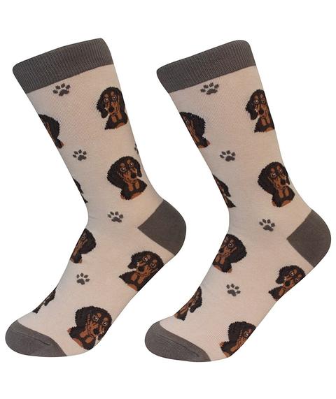 Sock Daddy Black Dachshund Socks