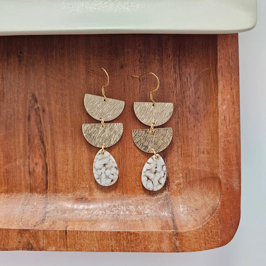 Spiffy & Splendid Aria Earrings - Pebble