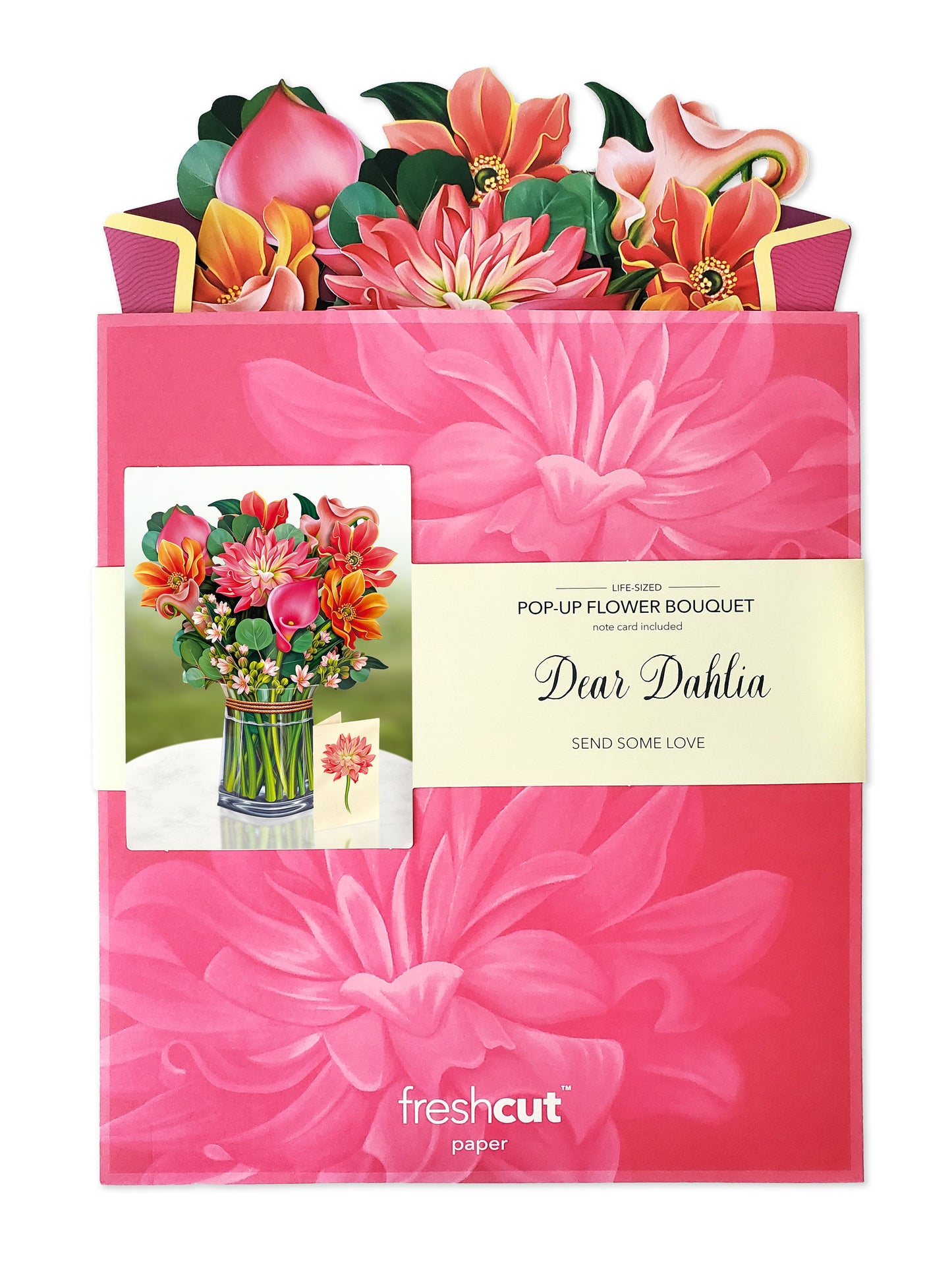 Pop-Up Flower Bouquets Cards Dear Dahlia