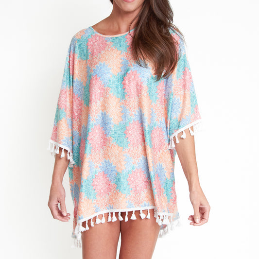 Elise Fringe Mandalas Cover Up
