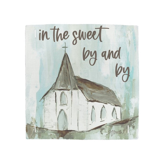 Spiritual Church "in the Sweet By and By"  Square Pillow Swap