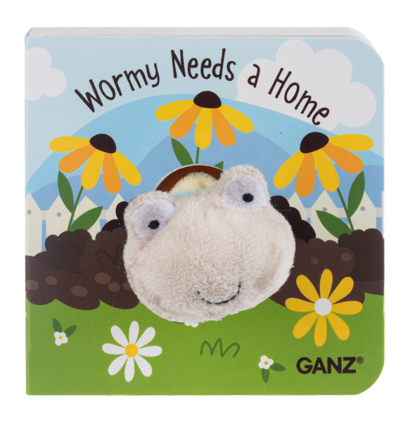 Ganz Wormy Needs a Home Finger Puppet Book