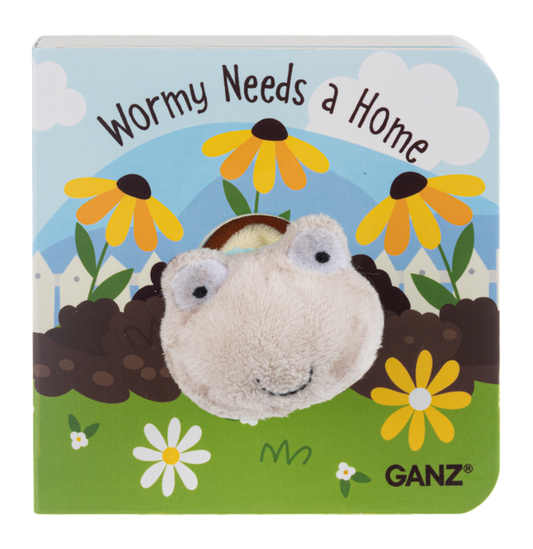 Ganz Wormy Needs a Home Finger Puppet Book