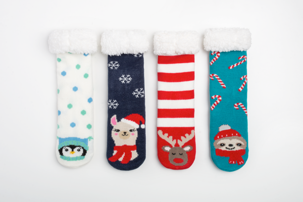 Holiday Slipper Socks