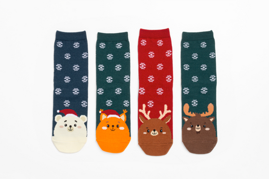 Holiday Animal Socks