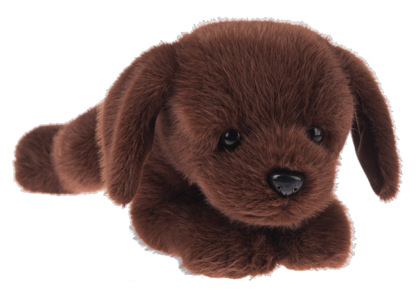 Plush Biscuit Brown Dog