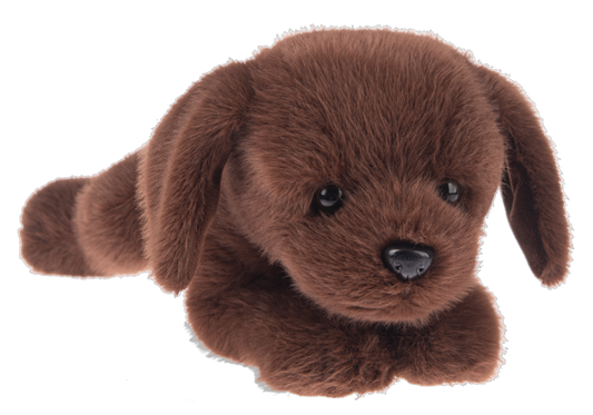 Plush Biscuit Brown Dog