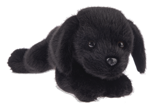 Plush Biscuit Black Dog