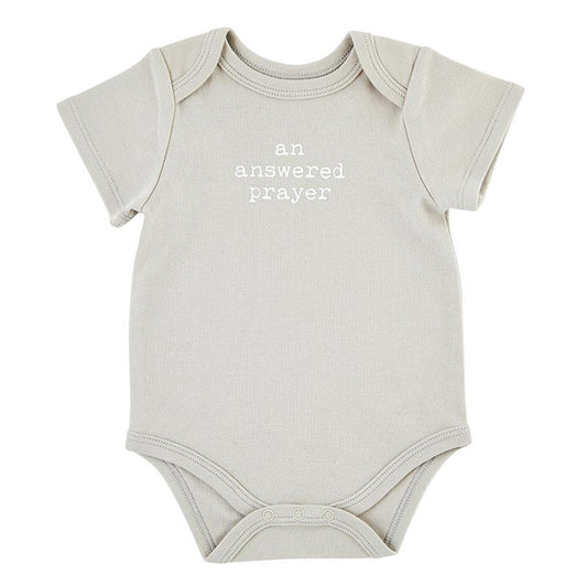 An Answered Prayer Onesie 0-6mths