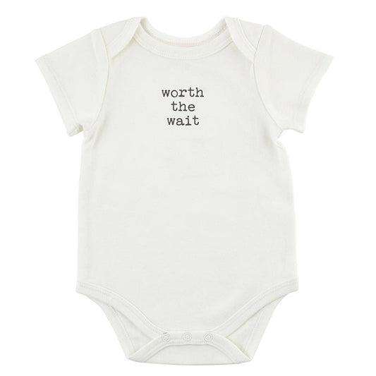 Worth The Wait Onesie 0-6mths