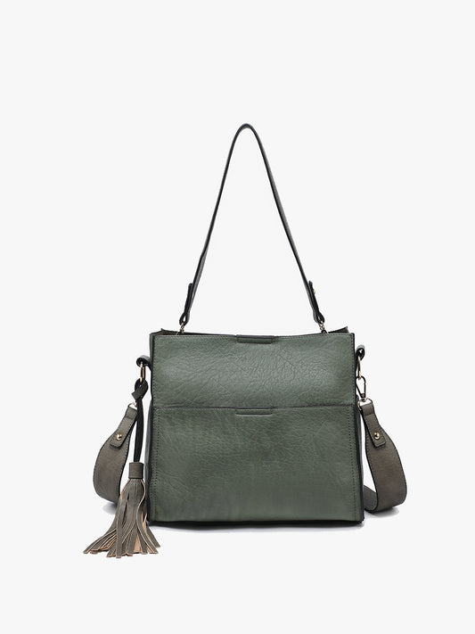 Jen & Co Lyla 2 in 1 Bucket Bag