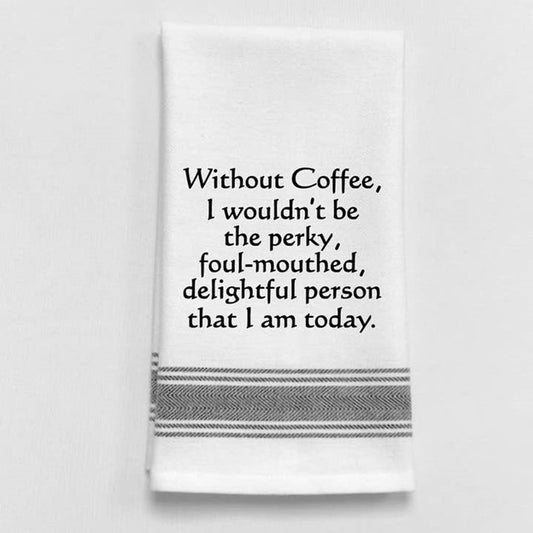 Wild Hare Bistro Towel Without Coffee