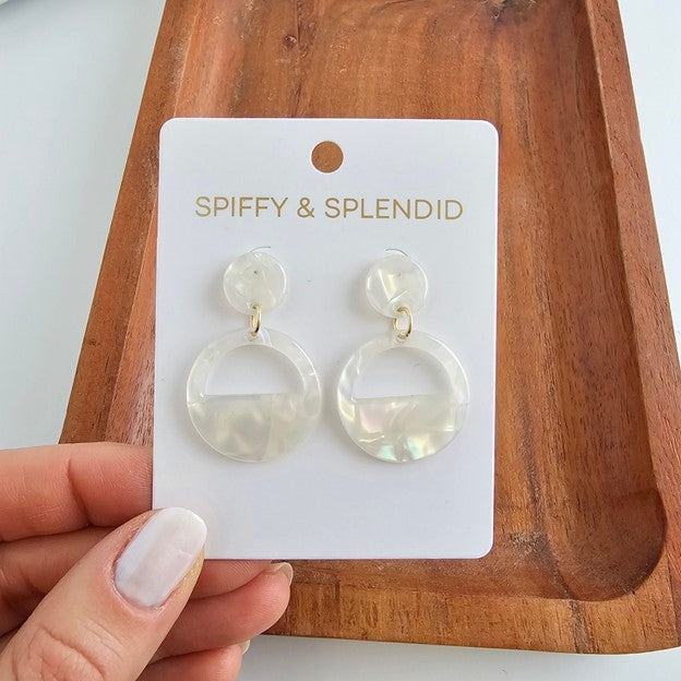 Spiffy & Splendid Lettie Earrings - Opalite Jewelry