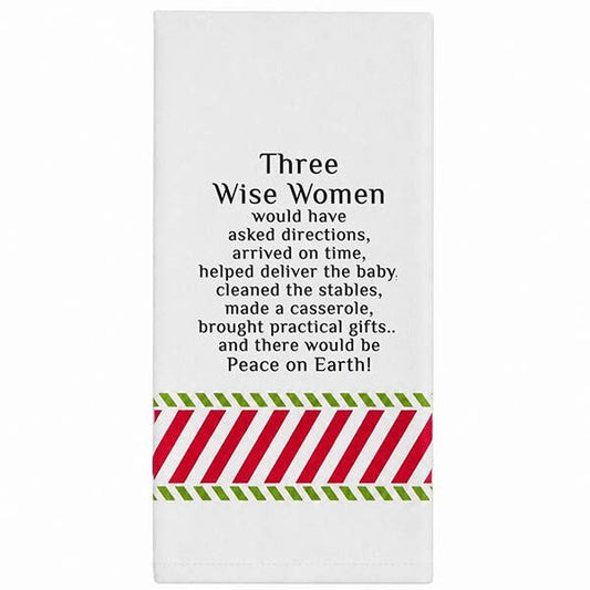 Wild Hare Bistro Towel "Three Wise Women..." Holiday Towel