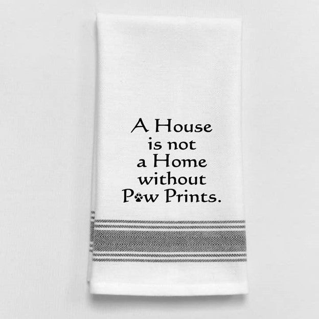 Wild Hare Bistro Towel House Without Paw Prints