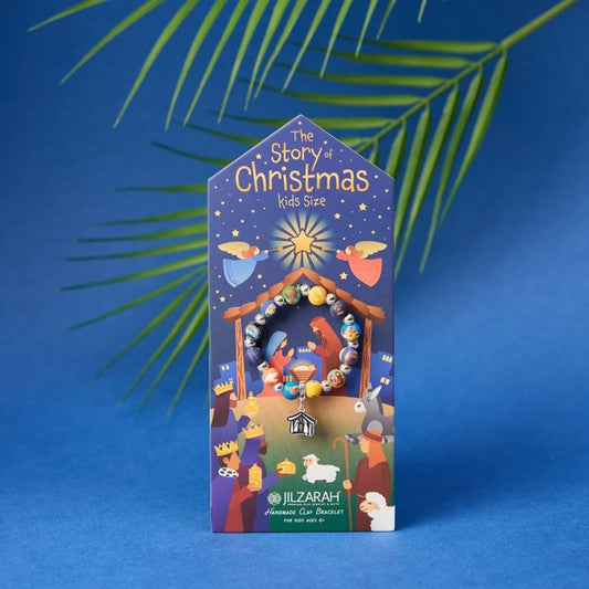 Jilzarah Christmas Story Kids Handmade Clay Bracelet