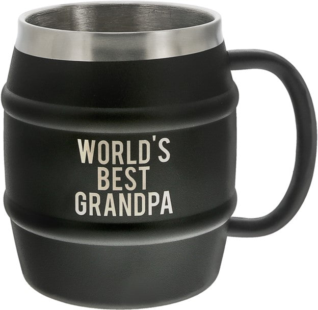 Grandpa - 15 oz. Stainless Steel Double Wall Stein