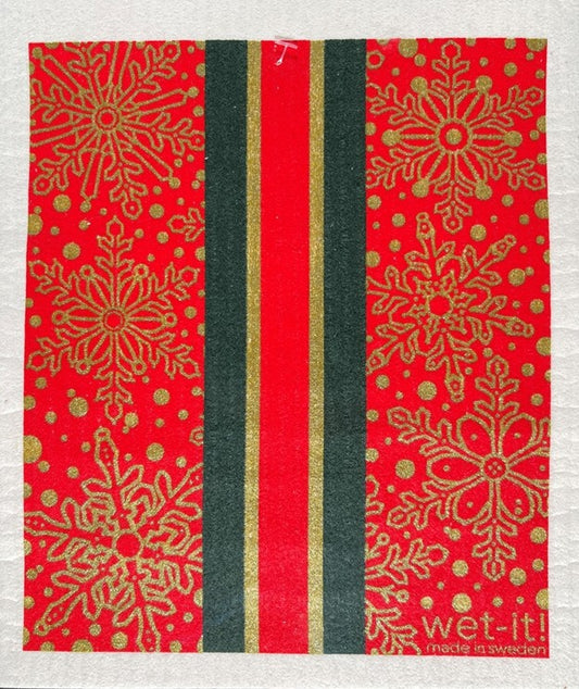 Gilded Flakes Swedish Wet-It Kitchen Cloth