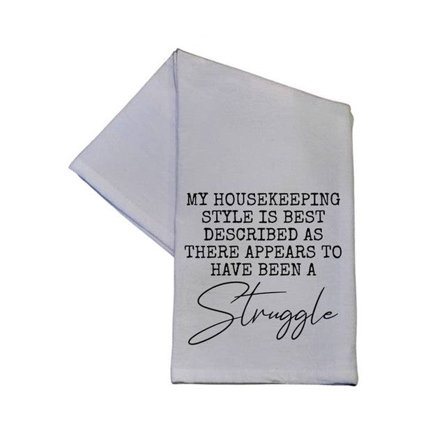 My Housekeeping Style Cotton Tea Hand Towel