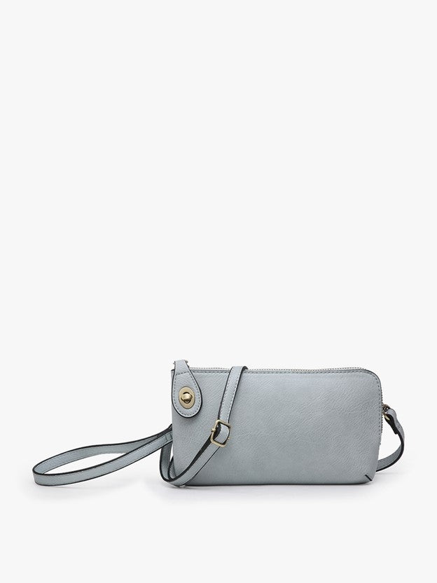 Jen & Co. Kendall Crossbody/Wristlet w/ Twist Lock Closure