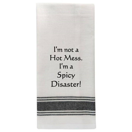 Wild Hare Bistro Towel Spicy Disaster