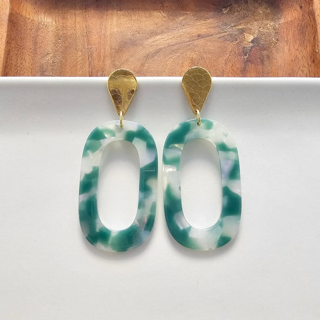 Maeve Jade Opal Earrings