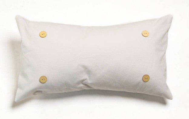 Lucky Bird Button Pillow Swap Pillows