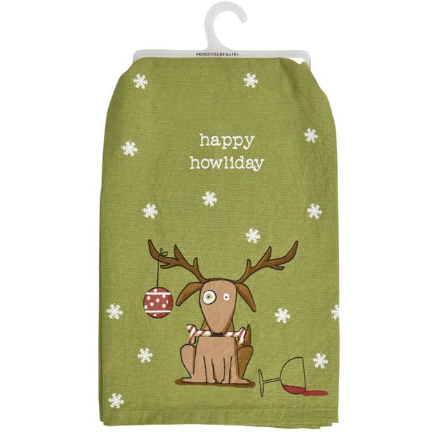 Happy Howliday Kitchen Towel