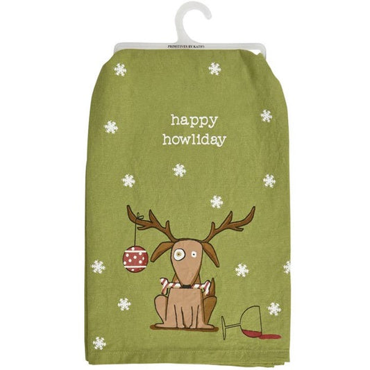 Happy Howliday Kitchen Towel