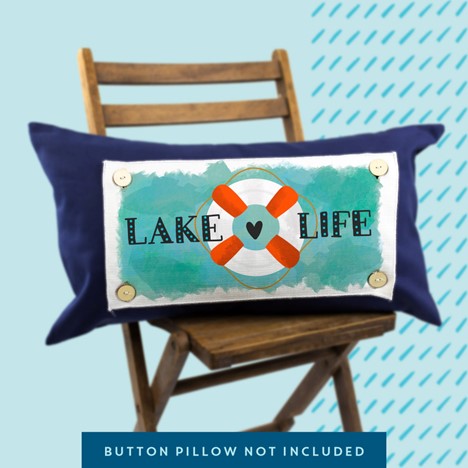 Lake Life Pillow Swap