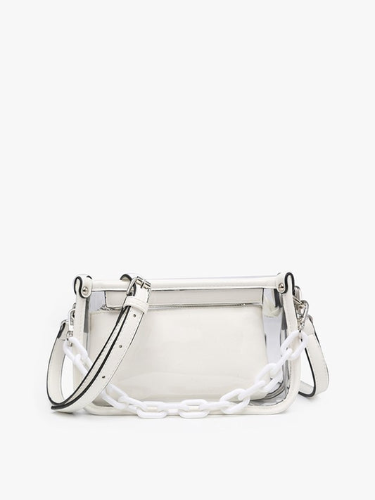 Jen & Co. Jessica Clear Crossbody